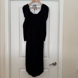 Free People Black Maxi Dress